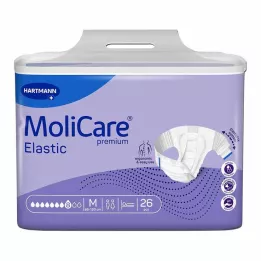 MOLICARE Premium Elastic Slip 8 lašeliai M dydžio, 26 vnt