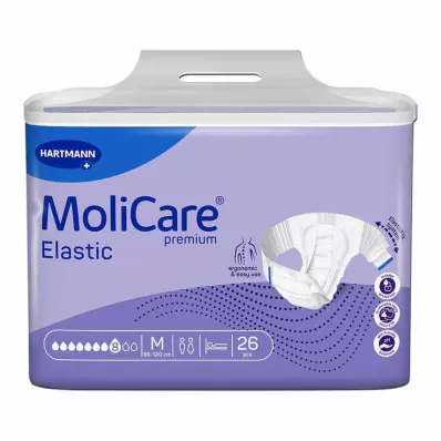 MoliCare® Premium Elastic Briefs 8 lašeliai M dydžio, 26 vnt