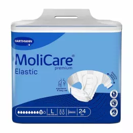 MOLICARE Premium Elastic Slip 9 lašeliai L dydžio, 24 vnt