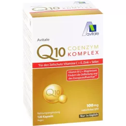 COENZYM Q10 100 mg kapsulės+vitaminai+mineralai, 120 vnt