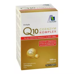 COENZYM Q10 100 mg kapsulės+vitaminai+mineralai, 120 vnt