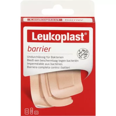 LEUKOPLAST Barjerinės juostelės 22x72mm/38x38mm/38x63mm, 20 vnt