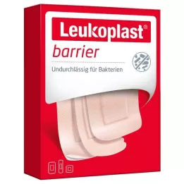 LEUKOPLAST Barjerinės juostelės 22x72mm/38x38mm/38x63mm, 20 vnt
