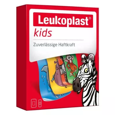 Leukoplast juostelės vaikams 19x56 mm 8 vnt. / 38x63 mm 4 vnt., 12 vnt Leukoplast juostelės vaikams 19x56 mm 8 vnt. / 38x63 mm 4 vnt., 12 vnt