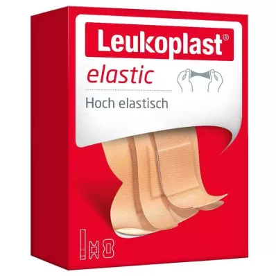 Leukoplast Elastic Plaster Mix 3 dydžių, 20 vnt