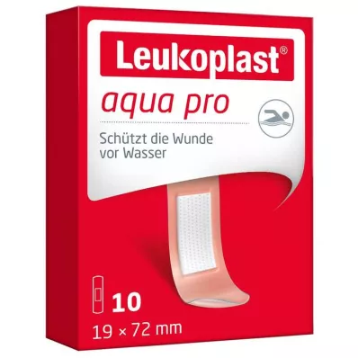 Leukoplast aqua pro juostelės 19x72 mm, 10 vnt