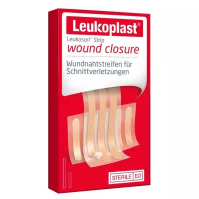 Leukoplast Leukozan Strip sterili 6x38 mm / 6x75 mm, 9 vnt