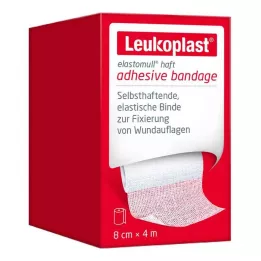 LEUKOPLAST Elastomull lipni fiksacijos juosta.elast.8 cmx4 m, 1 vnt
