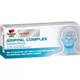 GRIPPAL COMPLEX DoppelherzPharma 200 mg/30 mg FTA, 20 vnt