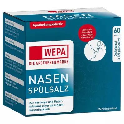 WEPA Nosies skalavimo druska, 20X2,95 g WEPA Nosies skalavimo druska, 20X2,95 g