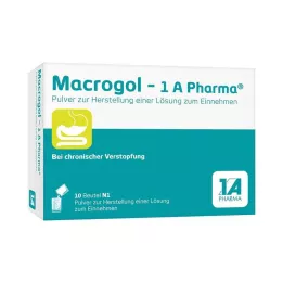 Macrogol-1A Pharma milteliai geriamajam tirpalui, 10 vnt