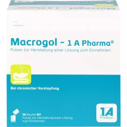 MACROGOL-1A Pharma Plv.z.Her.e.Lsg.z.nehmen, 50 vnt