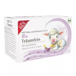 H&S Ekologiška arbata kūdikiams ir vaikams Träumfein filtravimo maišeliai, 20X1,2 g