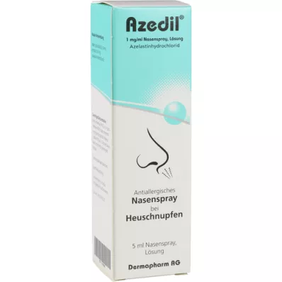 AZEDIL 1 mg/ml nosies purškalo tirpalas, 5 ml