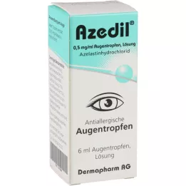 AZEDIL 0,5 mg/ml akių lašų tirpalas, 6 ml