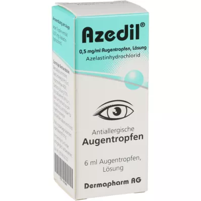 AZEDIL 0,5 mg/ml akių lašų tirpalas, 6 ml