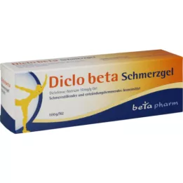 DICLO BETA Skausmo gelis, 100 g