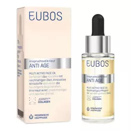 EUBOS ANTI-AGE Multi Active veido aliejus, 30 ml