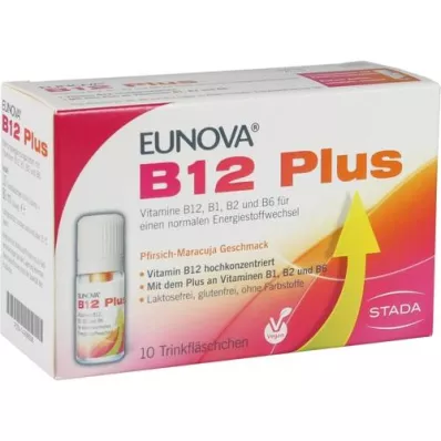 EUNOVA B12 Plus buteliukas, 10X8 ml