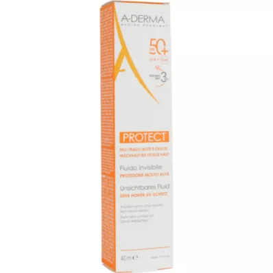 A-DERMA PROTECT SPF 50+ nematomas skystis, 40 ml