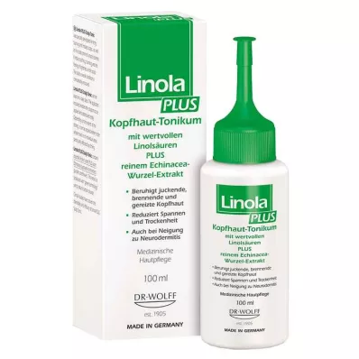 Linola Plus galvos odos tonikas, 100 ml Linola Plus galvos odos tonikas, 100 ml