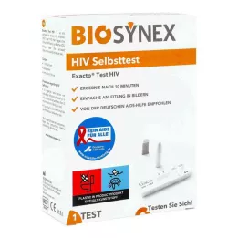 EXACTO HIV Savikontrolė, 1 vnt