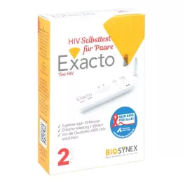 EXACTO HIV Savikontrolė poroms, 1 vnt