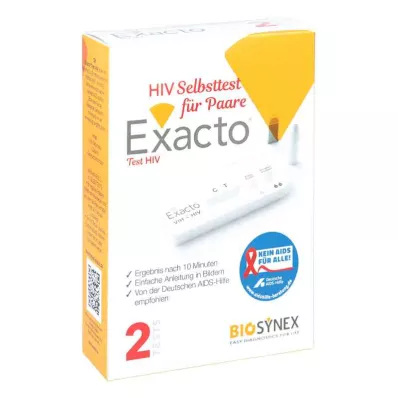 EXACTO HIV Savikontrolė poroms, 1 vnt