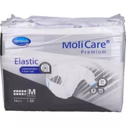 MOLICARE Premium elastinės kelnaitės 10 lašelių M dydžio, 14 vnt