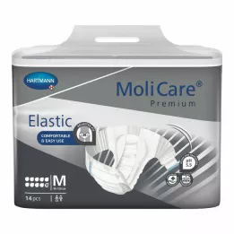 MOLICARE Premium elastinės kelnaitės 10 lašelių M dydžio, 14 vnt