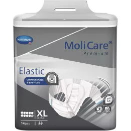 MOLICARE Premium elastinės kelnaitės 10 lašelių XL dydžio, 14 vnt