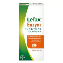 Lefax fermento kramtomosios tabletės, 100 vnt