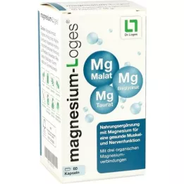 MAGNESIUM-LOGES Kapsulės, 60 vnt