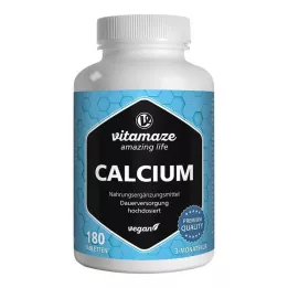 CALCIUM 400 mg veganiškos tabletės, 180 vnt