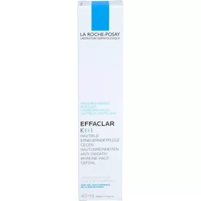 ROCHE-POSAY Effaclar K+ kremas, 40 ml