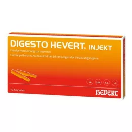 DIGESTO Hevert injekcinės ampulės, 10X2 ml