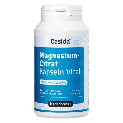 Magnio citrato kapsulės Vital, 120 vnt