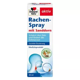 DOPPELHERZ Gerklės purškalas su šaltalankiais, 30 ml