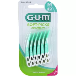 GUM Soft-Picks Advanced medium, 60 vnt