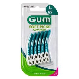 GUM Soft-Picks Advanced large, 60 vnt