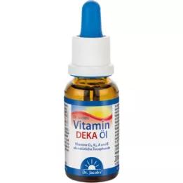 VITAMIN DEKA Dr. Jokūbo aliejaus lašai, 20 ml