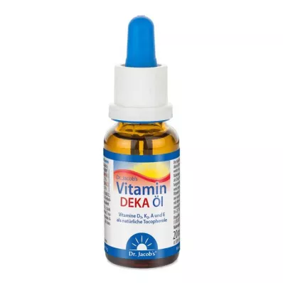 VITAMIN DEKA Dr. Jokūbo aliejaus lašai, 20 ml