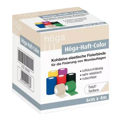 HÖGA-HAFT Spalvota fiksavimo juosta 6 cmx4 m odos spalvos, 1 vnt HÖGA-HAFT Spalvota fiksavimo juosta 6 cmx4 m odos spalvos, 1 vnt