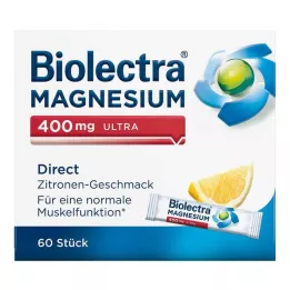 BIOLECTRA Magnis 400 mg ultra Direct Lemon, 60 kapsulių