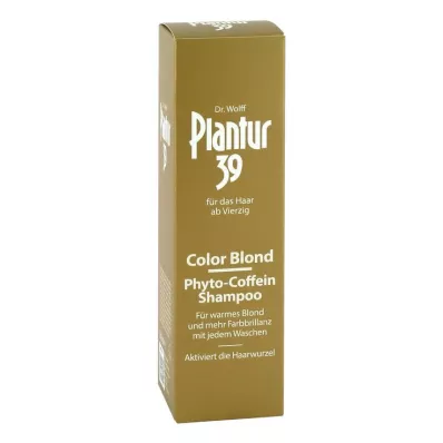 PLANTUR 39 Colour Blond Phyto-Caffeine šampūnas, 250 ml