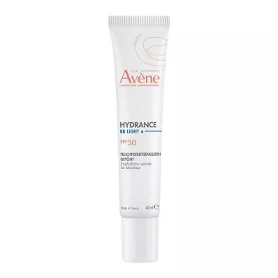 Avene Hydrance BB-Švelniai tonuota drėkinamoji emulsija SPF 30, 40 ml Avene Hydrance BB-Švelniai tonuota drėkinamoji emulsija SPF 30, 40 ml