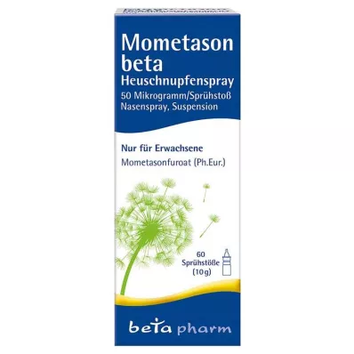 Mometazono beta šienligės purškalas, 10 g Mometazono beta šienligės purškalas, 10 g