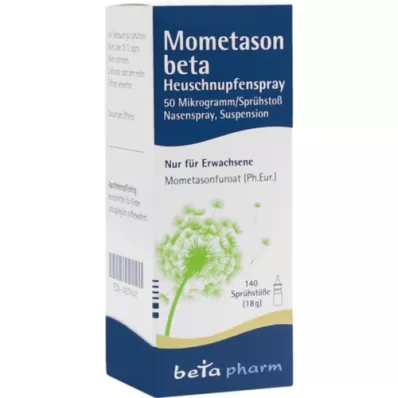 MOMETASON beta purškalas nuo šienligės 50μg/Sp.140 Sp.St, 18 g