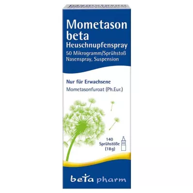 Mometazono beta šienligės purškalas, 18 g Mometazono beta šienligės purškalas, 18 g