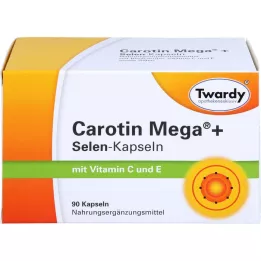 CAROTIN MEGA+Seleno kapsulės, 90 vnt